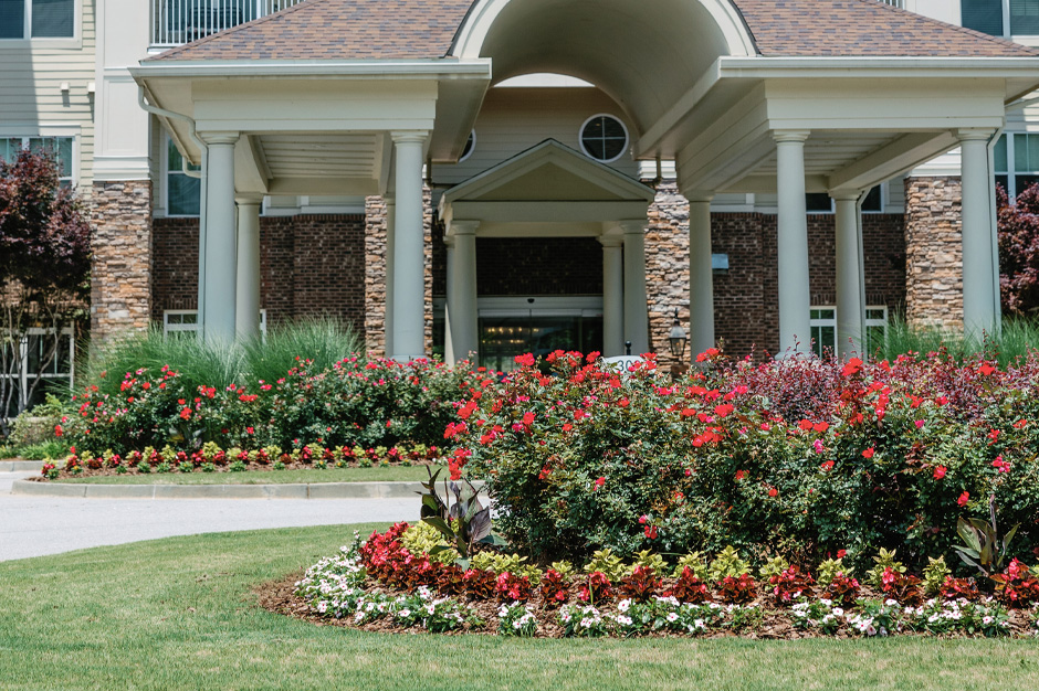 beautiful landscaping